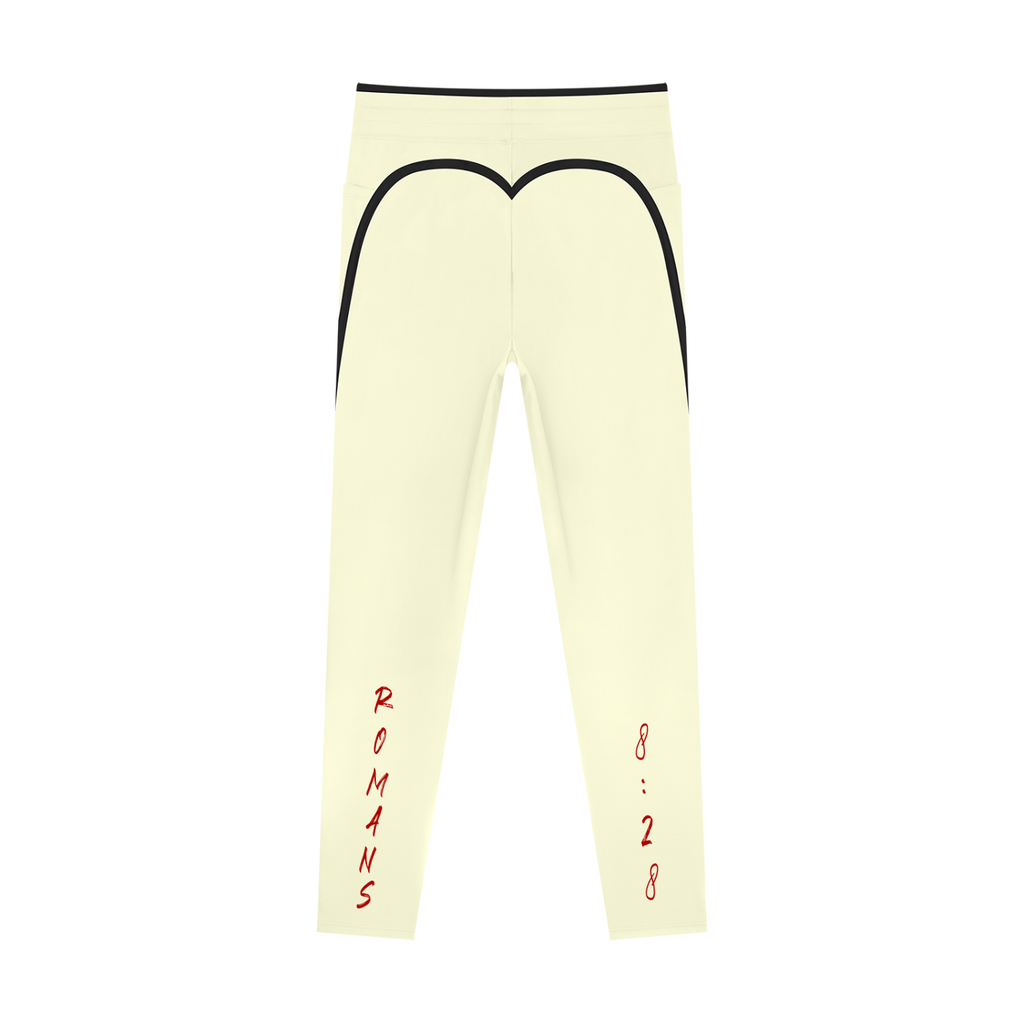 Women’s Color Block G.V.O.M. X Romans 8:28 Yoga Leggings