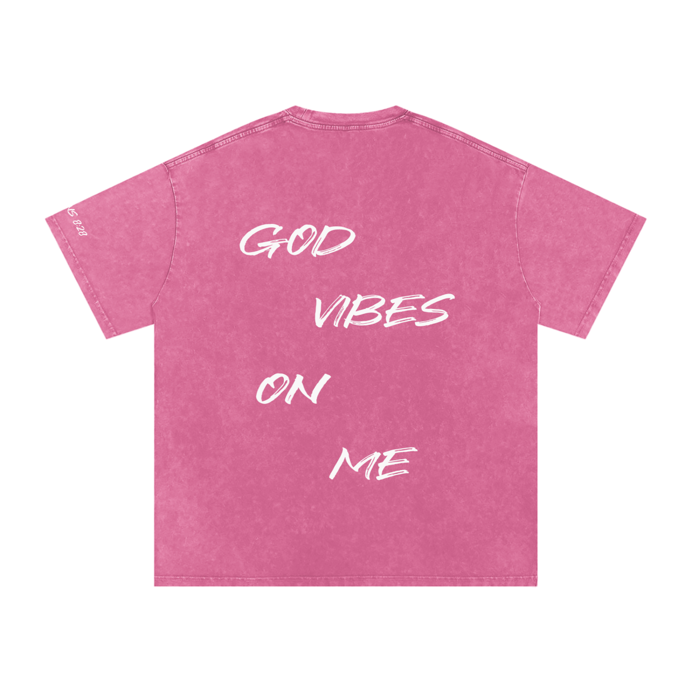 Snow Washed Oversized G.V.O.M. T-Shirt