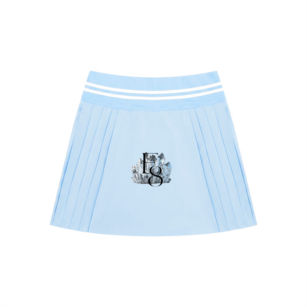 Women's Pleated Elev8 x G.V.O.M. Mini Skirt