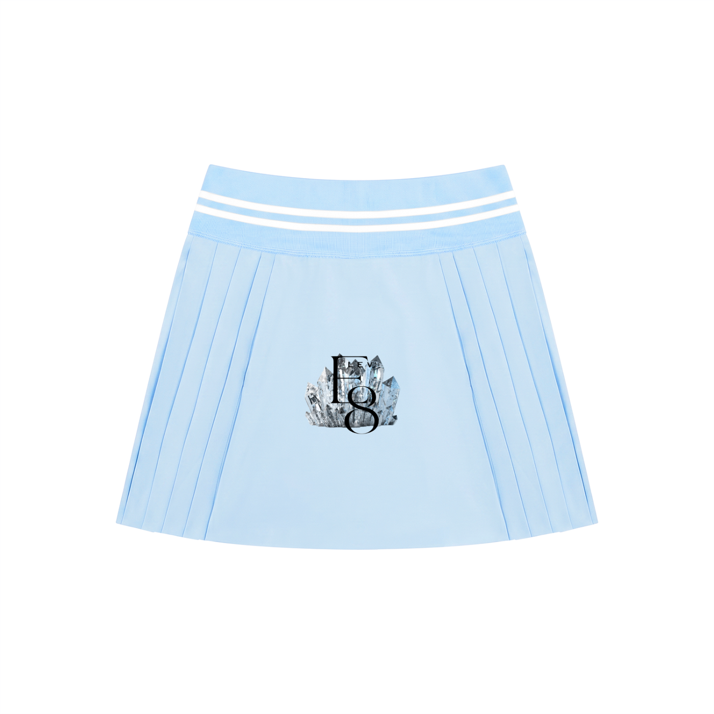 Women's Pleated Elev8 x G.V.O.M. Mini Skirt