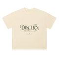 Heavyweight Drop Shoulder Discern G.V.O.M. Cotton T-Shirt
