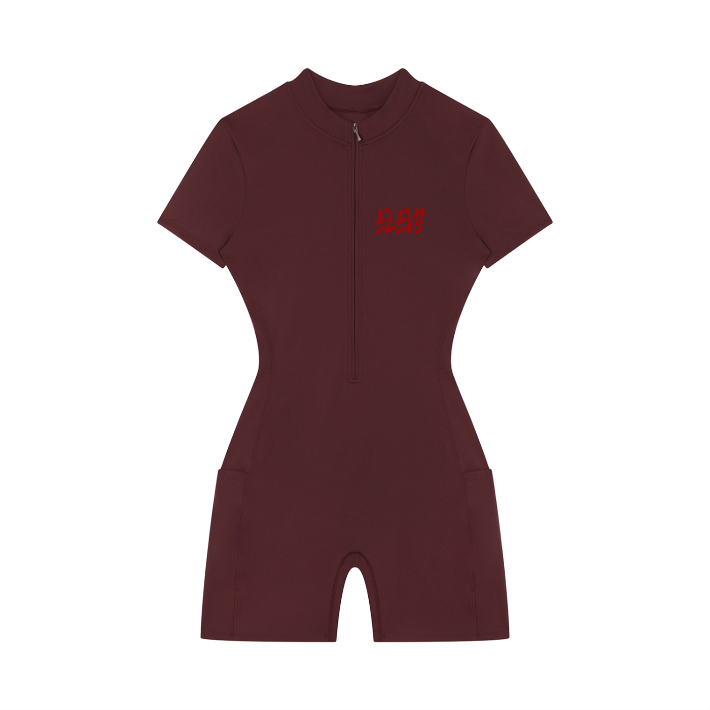 Women's Quarter-Zip Short Sleeve Elev8 Romper