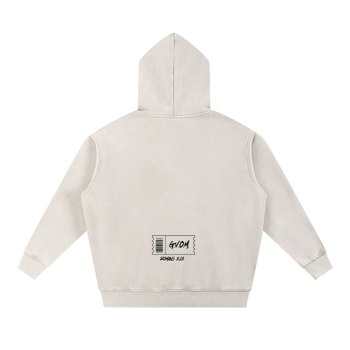 Snow Wash Fleece Elev8 Oversize Hoodie