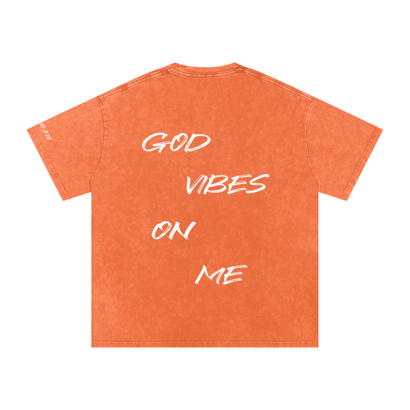 Snow Washed Oversized G.V.O.M. T-Shirt