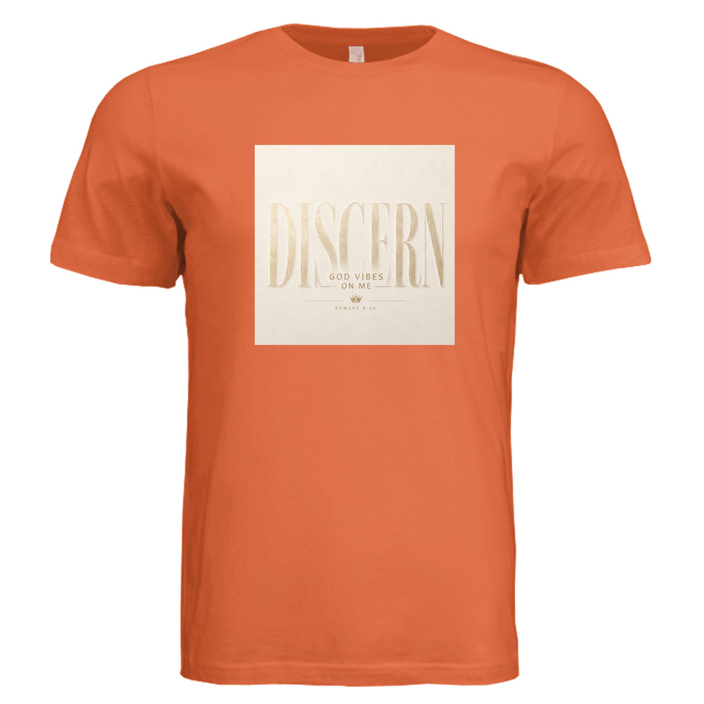 Solid Orange Triblend - 3413C - FRONT