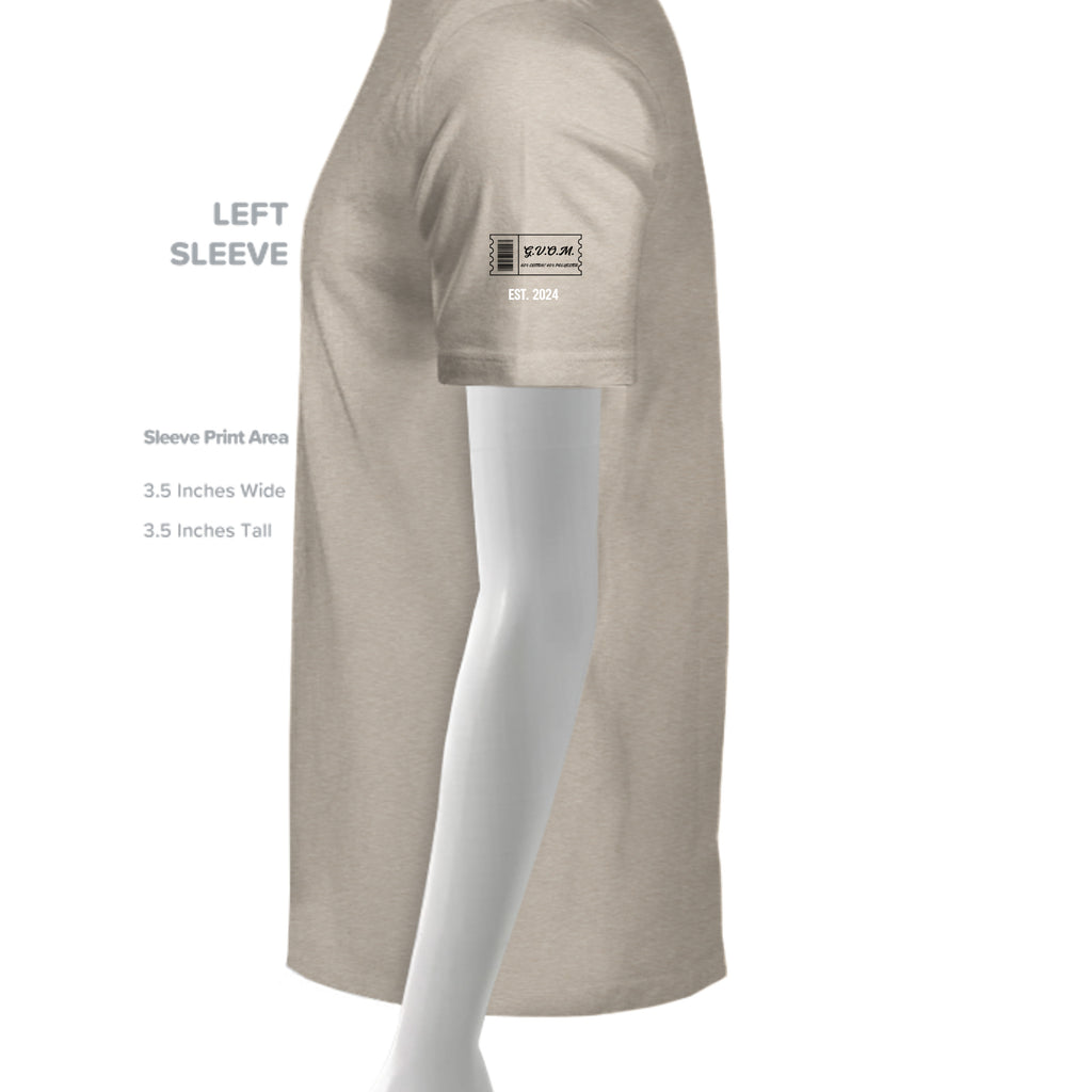 Tan Triblend - 3413C - SLEEVE_LEFT